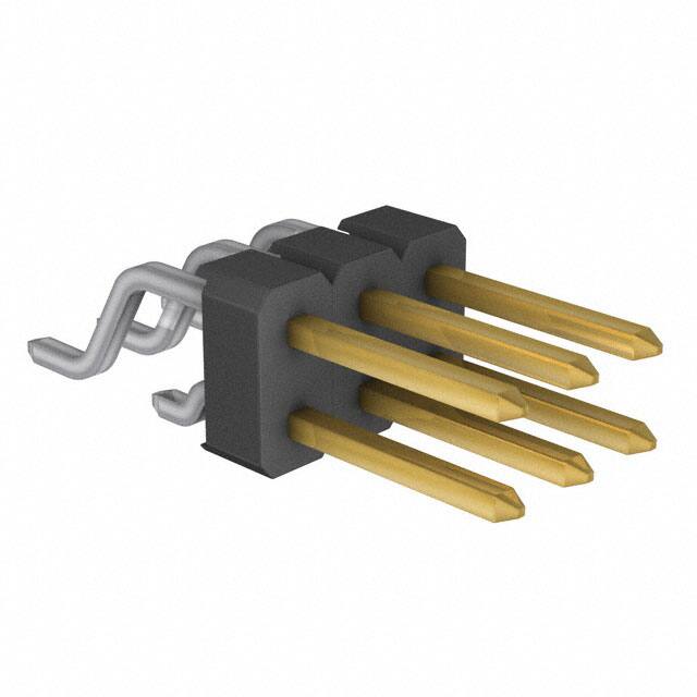 961206-5900-AR-TP 3M  Embases à broches mâles